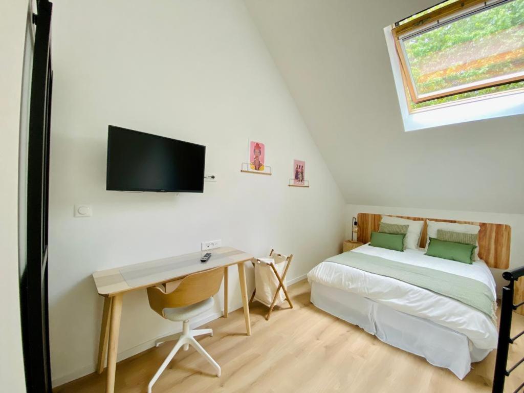 Duplex Avec Parking Proche Stade De La Beaujoire, Parc Des Expositions, Bord De L'Erdre Nantes Exterior photo
